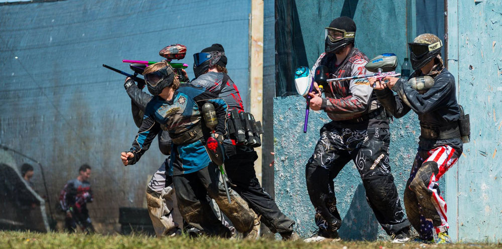 paint ball players